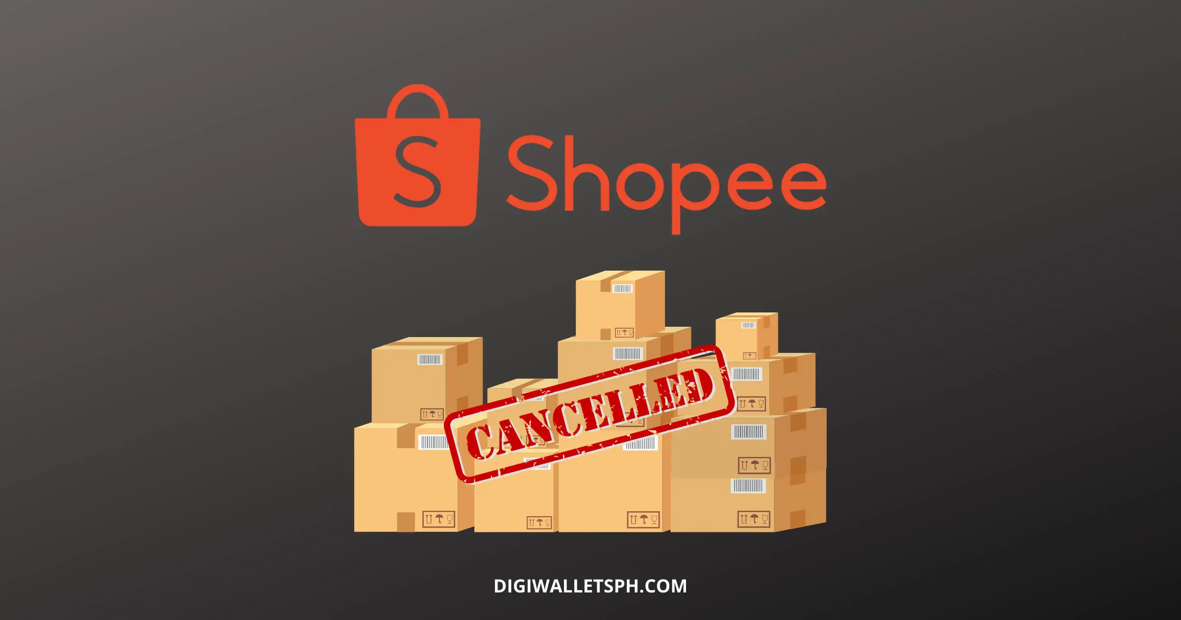 How to cancel order in Shopee