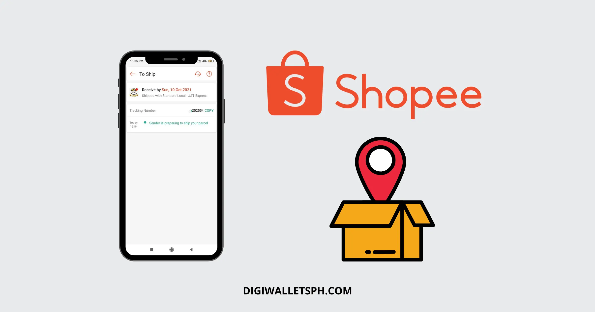 How to track Shopee order