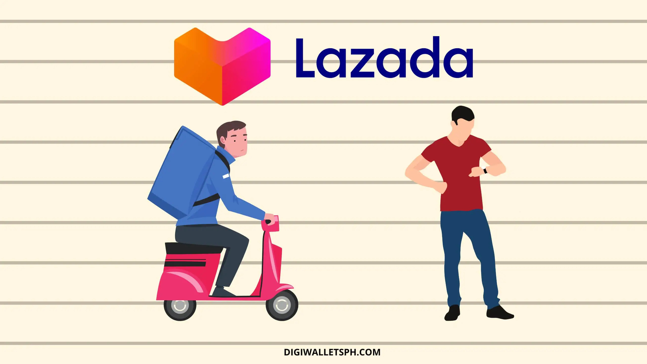 What time does Lazada deliver