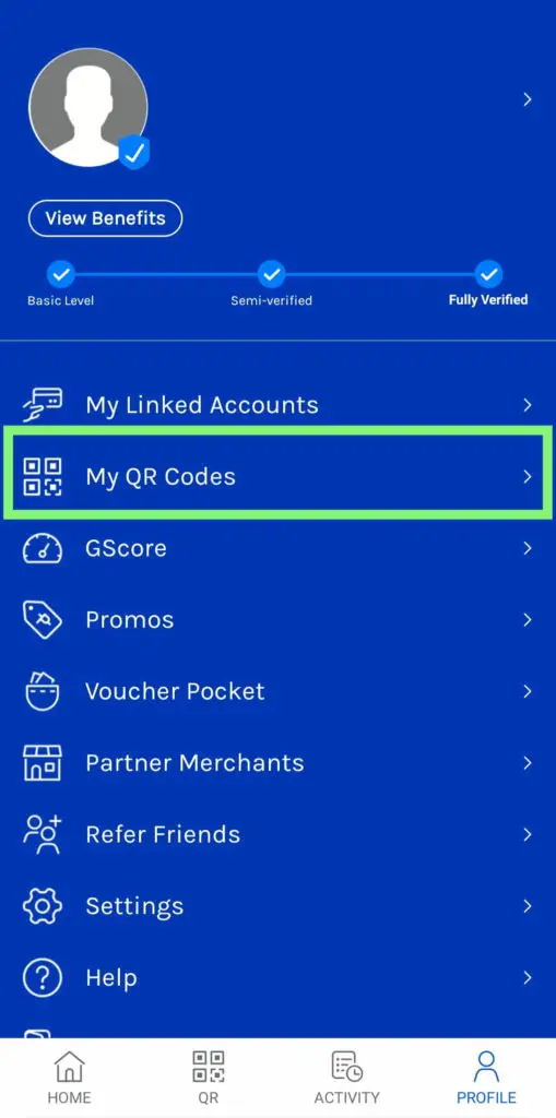 How to Generate QR code in GCash to Receive Money 2
