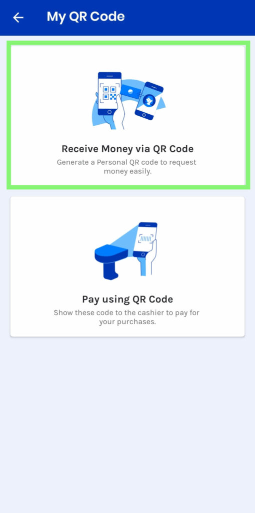 How to Generate QR code in GCash to Receive Money 3