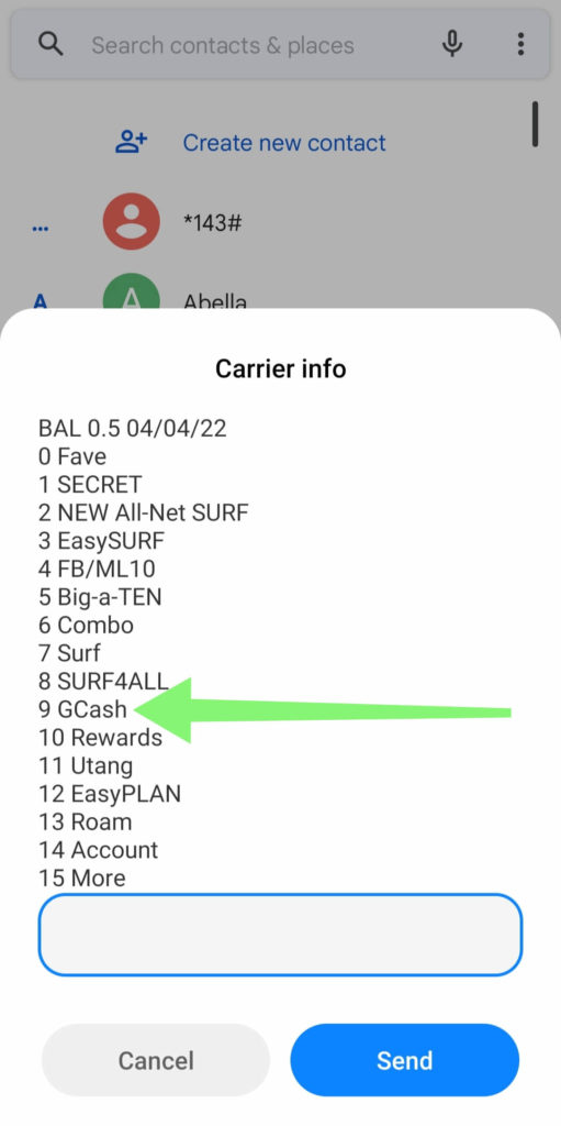 How to activate GCash MasterCard via USSD 1