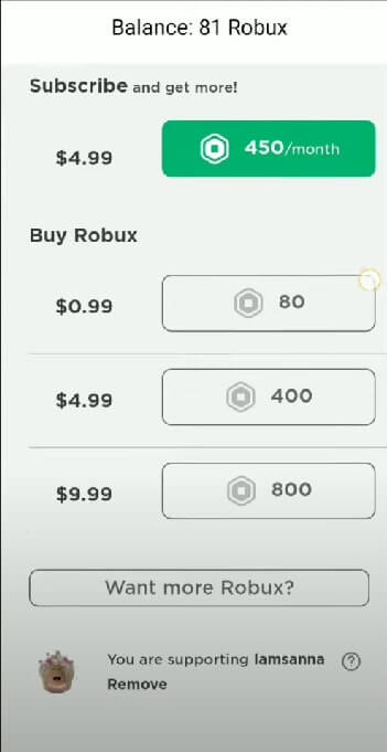 How to buy Robux using GCash 2