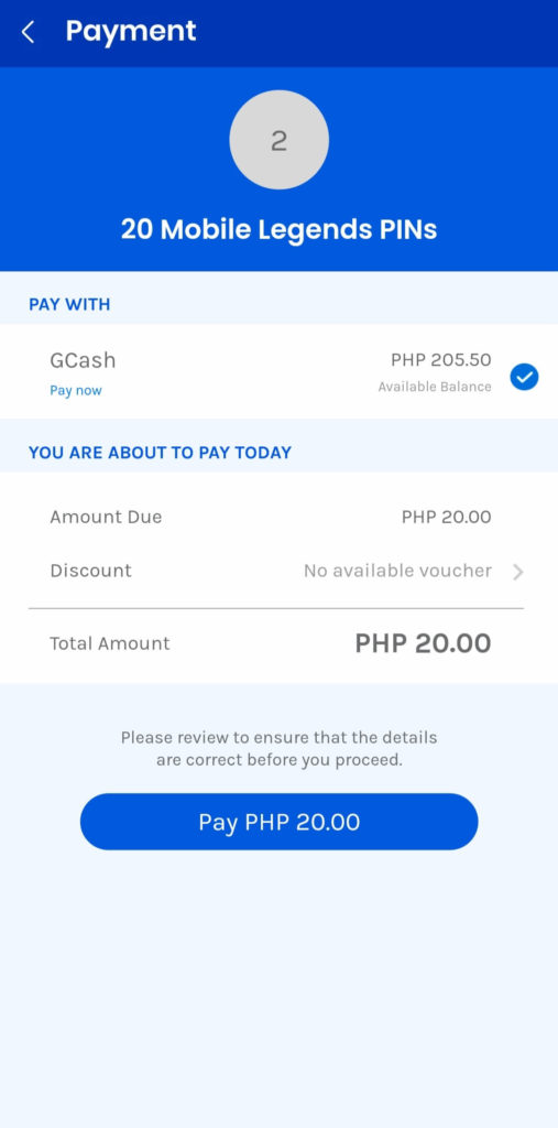 How to Buy Diamonds in Mobile Legends using GCash 5