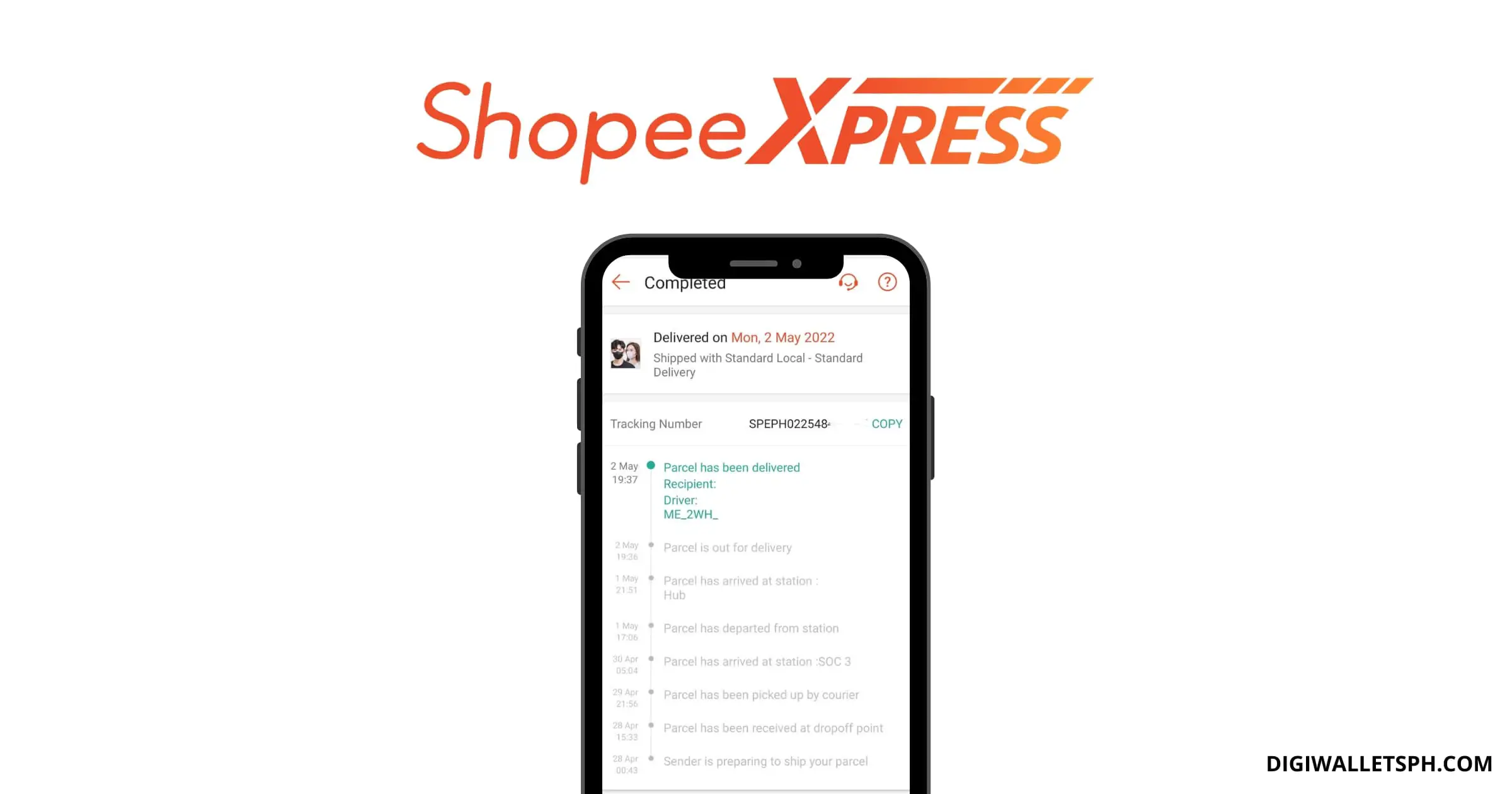 How to track Shopee Express